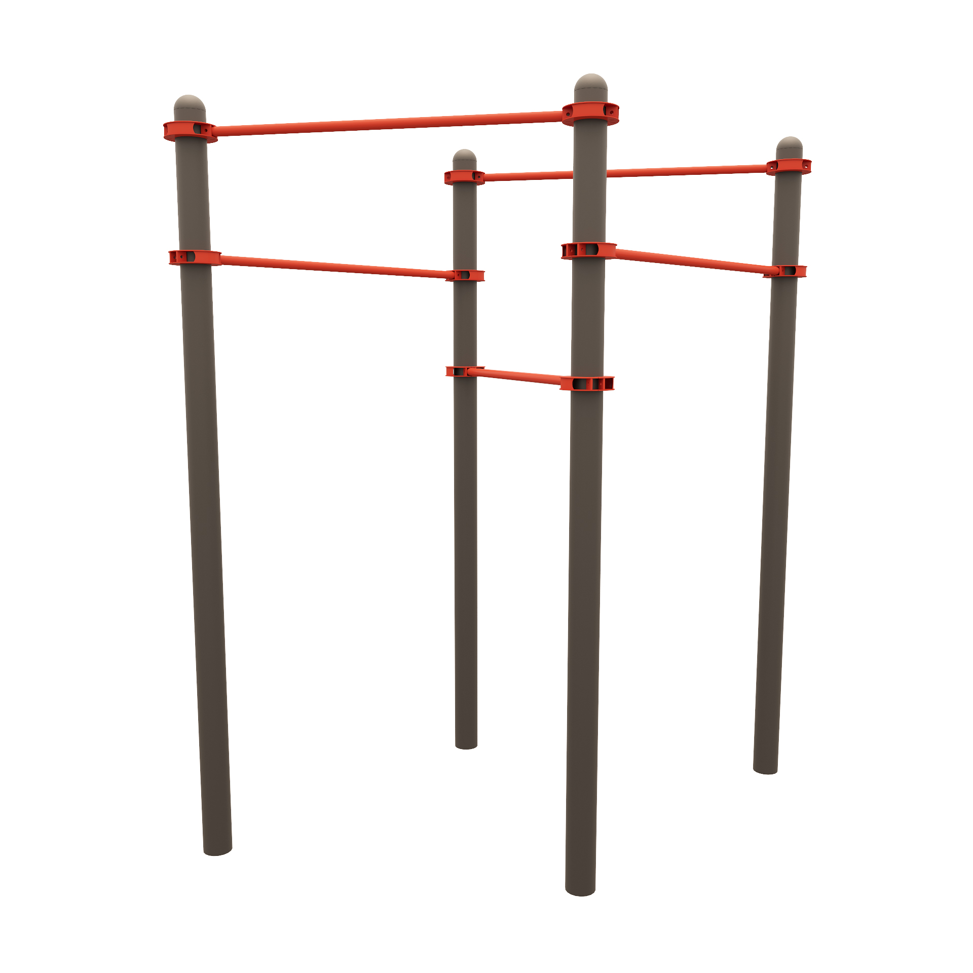 Воркаут-комплекс "Двойной треугольник"